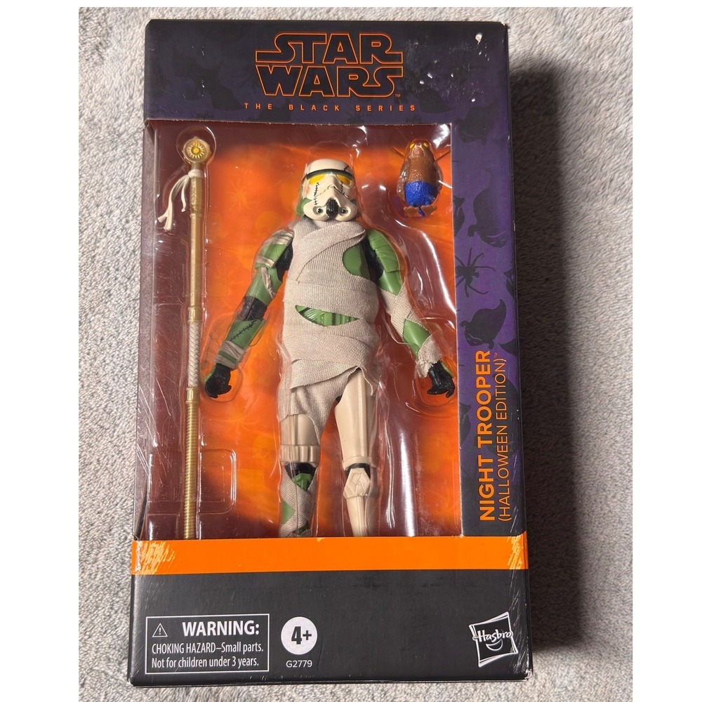 Star Wars Black Series Night Trooper Halloween Edition 6" Action Figure Hasbro